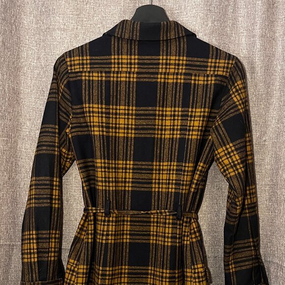 Pendelton Wool Coat Dress The Portland Collection Womens Sz S - Picture 6 of 12